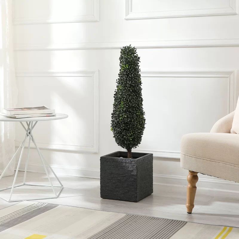 Addora+Square+Fiberclay+Pot+Planter